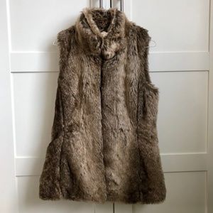 Banana Republic Small Faux Fur Vest